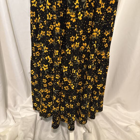 Free People Tears of Joy Floral Midi Dress Size M - Picture 5 of 11